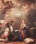 MURILLO, Bartolome Esteban Annunciation shyu oil painting